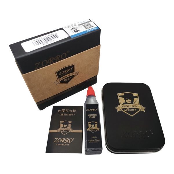 Запальничка бензинова ZORRO 294 Cribal Cross Black 294ZORRO Cribal Cross Black фото