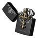 Запальничка бензинова ZORRO 294 Cribal Cross Black 294ZORRO Cribal Cross Black фото 3