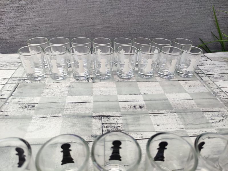 Алко гра "П'яні шахи" з чарками | настільна гра BG_086М фото