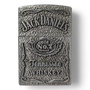 Запальничка газова Jack Daniel's HL-4901 Silver у подарунковій упаковці 10569 фото