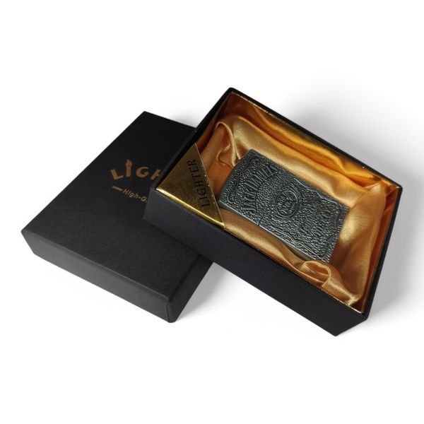 Запальничка газова Jack Daniel's HL-4901 Silver у подарунковій упаковці 10569 фото