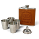 Подарунковий набір фляга Jack Daniel&rsquo;s QK-1-1 Brown 7oz/210 мл з чарками 11855 фото 2