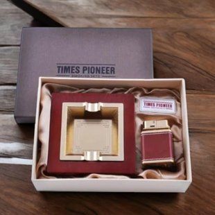 Подарунковий набір Times Pioneer TP-3620 2в1 попільничка, запальничка 11147 фото