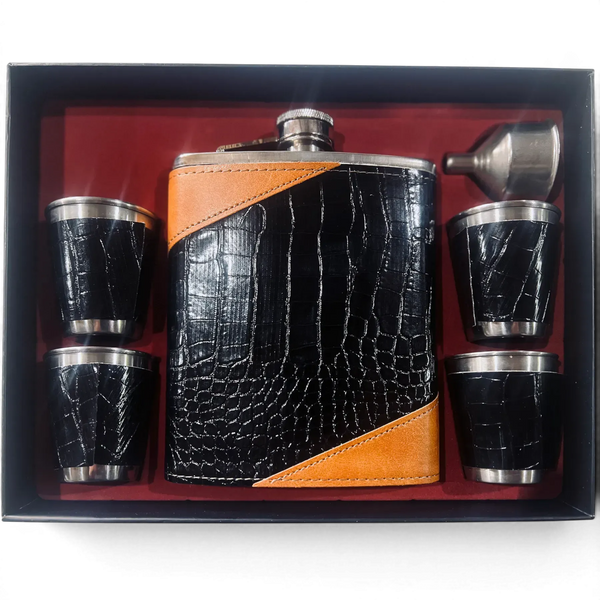 Набір подарунковий GT TZ-42 Фляга 18oz/530ml лійка стопки 4шт 12217 фото