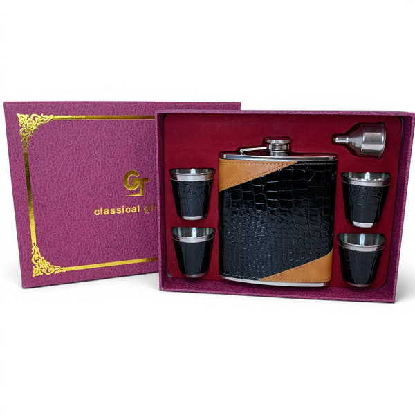 Набір подарунковий GT TZ-42 Фляга 18oz/530ml лійка стопки 4шт 12217 фото