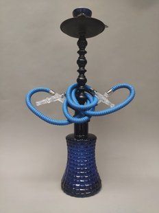 Кальян Hookah Berna Blue с высотой 55см на 2 персоны Berna2ТBlue фото