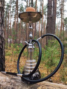 Кальян Hookah Ozzy Silver заввишки 52 см на 1 персону Ozzy11Silver фото