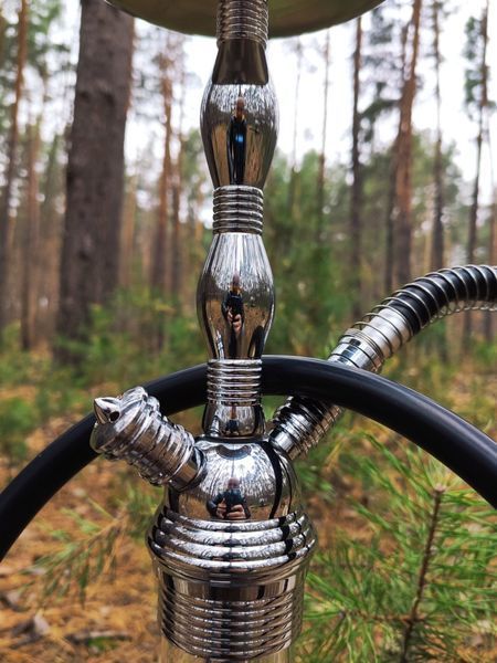 Кальян Hookah Ozzy Silver высотой 52см на 1 персону Ozzy11Silver фото
