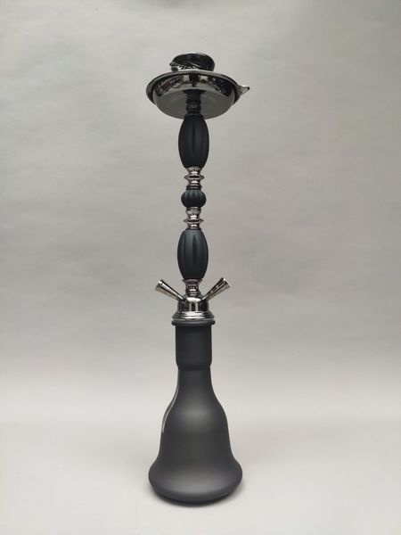 Кальян Hookah Namir Black/silver высотой 55 см на 2 персоны Namir Bll slvr фото