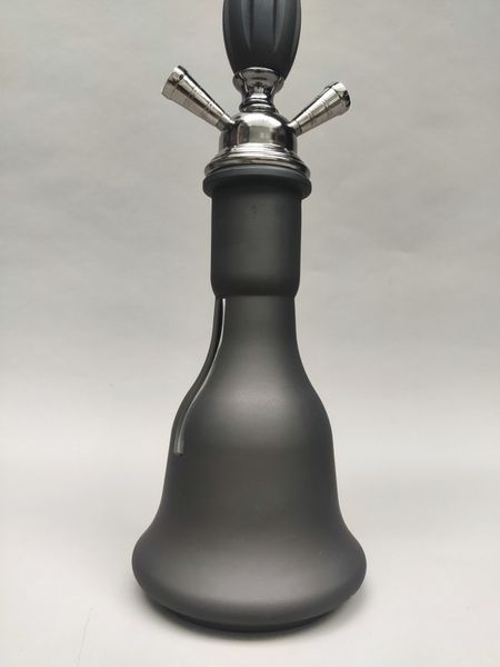 Кальян Hookah Namir Black/silver высотой 55 см на 2 персоны Namir Bll slvr фото