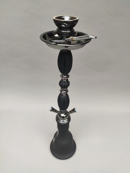 Кальян Hookah Namir Black/silver высотой 55 см на 2 персоны Namir Bll slvr фото