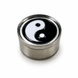 Металлический гриндер для измельчения табака Yin Yang HL-177 30 мм 3-секционный с ситом   13016 фото 1