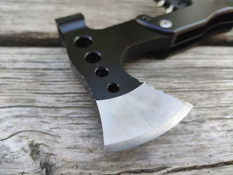 Мультитул Топор Traveler Axe MS-019-F-3 7 в 1 с набором бит мультифункциональный инструмент в чехле 08666 фото