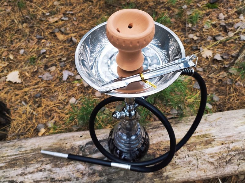 Кальян Hookah Ozzy Silver высотой 52см на 1 персону Ozzy11Silver фото