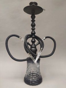 Кальян Hookah Berna Black с высотой 55см на 2 персоны Berna2ТBlack фото