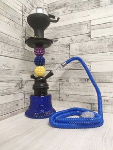 Кальян Hookah Laziza Plus Blue высотой 35 см на 1 персону 1578055995 фото
