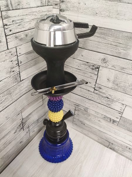 Кальян Hookah Laziza Plus Blue высотой 35 см на 1 персону 1578055995 фото