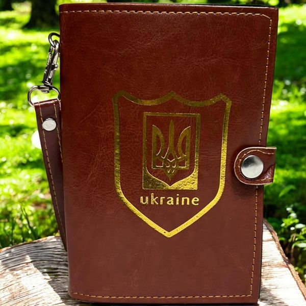 Фляга у формі портмоне Ukraine PJ-2 9Oz/266ml з нержавіючої сталі 06637 фото