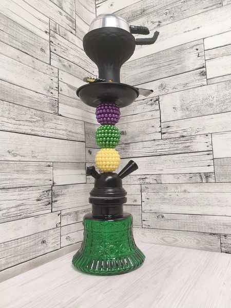 Кальян Hookah Laziza Plus Green высотой 35 см на 1 персону 1578058561 фото