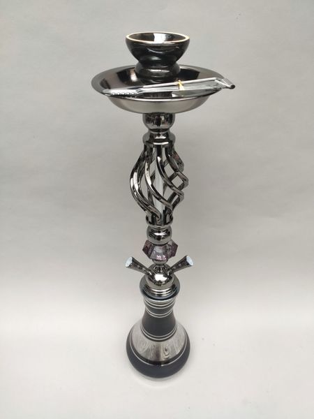 Кальян Hookah Said Black/silver высотой 55 см на 2 персоны Said фото