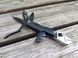 Мультитул Розвідний ключ Traveler MS-014F-3 Black Wrench 10 в 1 з набором біт мультифункціональний інструмент у чохлі 06737 фото 1