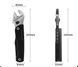 Мультитул Розвідний ключ Traveler MS-014F-3 Black Wrench 10 в 1 з набором біт мультифункціональний інструмент у чохлі 06737 фото 8
