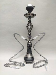 Кальян Hookah Said Plus Black/silver высотой 60 см на 2 персоны SaidCL фото