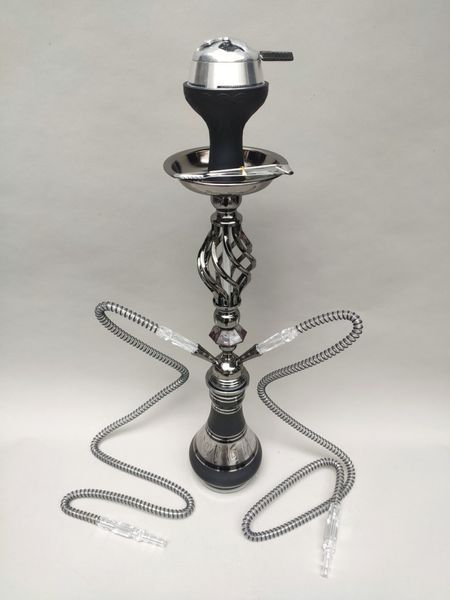Кальян Hookah Said Plus Black/silver высотой 60 см на 2 персоны SaidCL фото