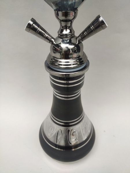 Кальян Hookah Said Plus Black/silver высотой 60 см на 2 персоны SaidCL фото
