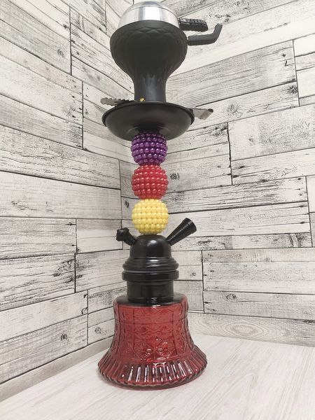 Кальян Hookah Laziza Plus Red высотой 35 см на 1 персону 1578062696 фото