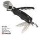 Мультитул Розвідний ключ Traveler MT093 Black Wrench 5 в 1 з набором біт мультифункціональний інструмент у чохлі 06741 фото 2