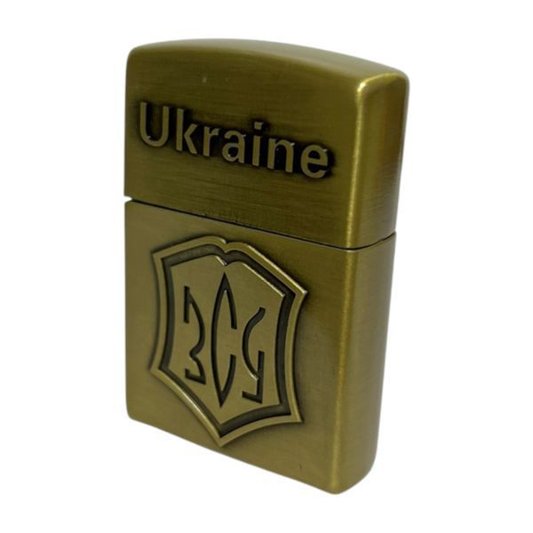 Газовая зажигалка  ВСУ HL-4550-5 Gold в подарочной упаковке 07150 фото