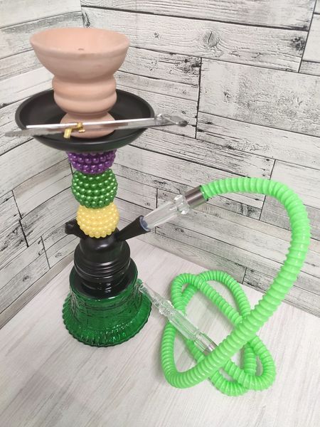 Кальян Hookah Laziza Green высотой 30 см на 1 персону 1578065360 фото