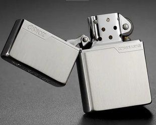 Запальничка бензинова ZORRO ULTIMATE JUSTICE Silver LI_P_295Silver фото