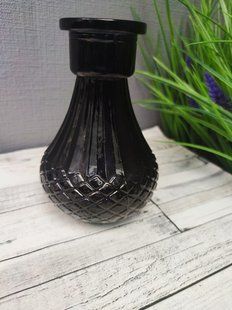 Колба для кальяну Zahra Black заввишки 15 см 02640Black фото