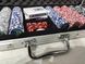 Игровой набор Покер на 500 фишек с номиналом в алюминиевом кейсе Poker Game Set BG_500N фото 2