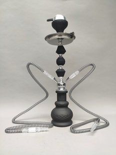 Кальян Hookah Rami Ellipse Plus Black высотой 50 см на 2 персоны RamiEllipsePlus фото