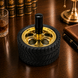 Попільничка Дзига Wheel Gold 1606 &mdash;  Колесо Успіху діамитр 9,5 см 07470 фото 2