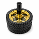 Попільничка Дзига Wheel Gold 1606 &mdash;  Колесо Успіху діамитр 9,5 см 07470 фото 1