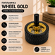 Попільничка Дзига Wheel Gold 1606 &mdash;  Колесо Успіху діамитр 9,5 см 07470 фото 3