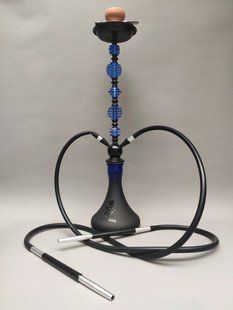 Кальян Hookah Kenza Rom Blue высотой 78см на 2 персоны Kenza Blue фото