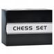 Ігровий набір Сhess Set 2 в 1 шахи покер 100 фішок в дерев'яному кейсі BG_2518A фото 5