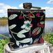 Фляга Hip Flask Квітка D412 Black 6Oz/170ml з нержавіючої сталі 10716 фото 2