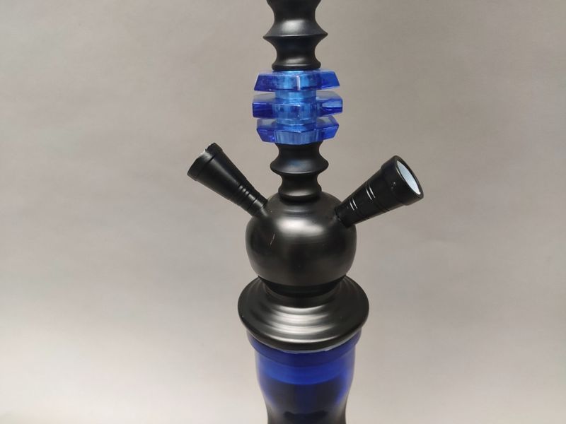 Кальян Hookah Kenza Rom Plus Blue высотой 83 см на 2 персоны 1756165241 фото