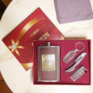 Набір подарунковий GT NF197 Brown  5в1 фляга Jack Daniel's 9Oz 256 мл з аксесуарами 10737 фото