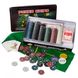 Ігровий набір Покер на 300 фішок з номіналом у металевій коробці Poker Set BG_300T фото 5