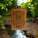 Фляга Hip Flask На удачу! 6-5 в шкірі 9oz/266 мл з нержавіючої сталі 10287 фото 1
