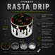 Металлический гриндер для измельчения табака Rasta Drip DK5031AN-4 50 мм 4-секционный   13045-1 фото 3