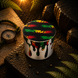 Металевий Гріндер для подрібнення тютюну Rasta Leaf DK5031AN-4 50мм 4-секційний 13045-2 фото 2