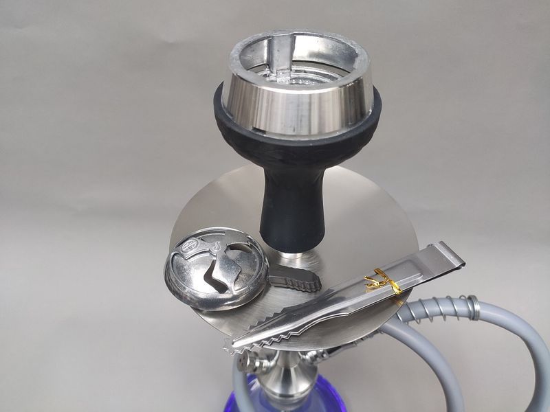 Кальян Hookah AHA 0097 Plus Blue заввишки 52 см на 1 персону K_0097PlusBlue фото